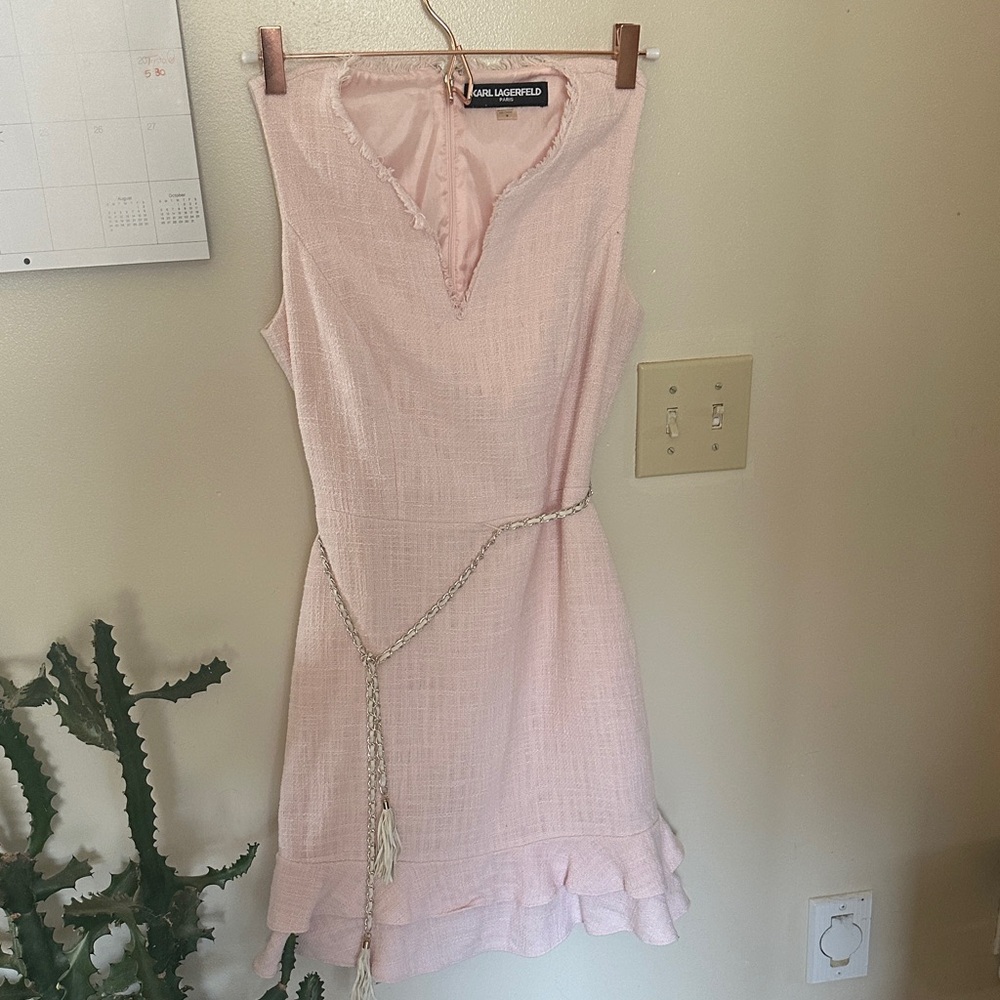 Karl Lagerfeld Paris Dress - Pink - US6